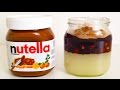 Whats inside a jar of nutella  a lot of sugar and oil and fat