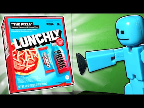 Stikbot tries Lunchly Stikbot tries Lunchly