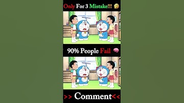 𝗙𝗶𝗻𝗱 𝟯 𝗱𝗶𝗳𝗳𝗲𝗿𝗲𝗻𝗰𝗲 🧠🤯.. ||#find #defrence #doreamongame #trending #like #anime #trailer #doraemon