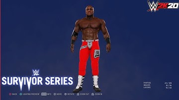 WWE 2K20: Bobby Lashley - Survivor Series 2021 Attire
