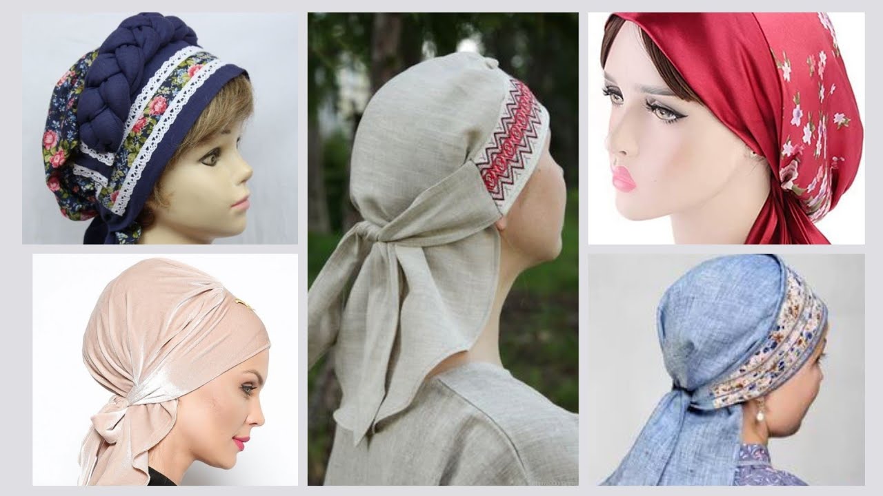 Modest LatestTop Fashion hat hijabs Collection/#Modern Flower Elastic ...