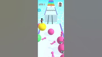 Dennis & Gnasher: 2048 BallRun #bshgameplaydaily Level 6 #shorts #facecam