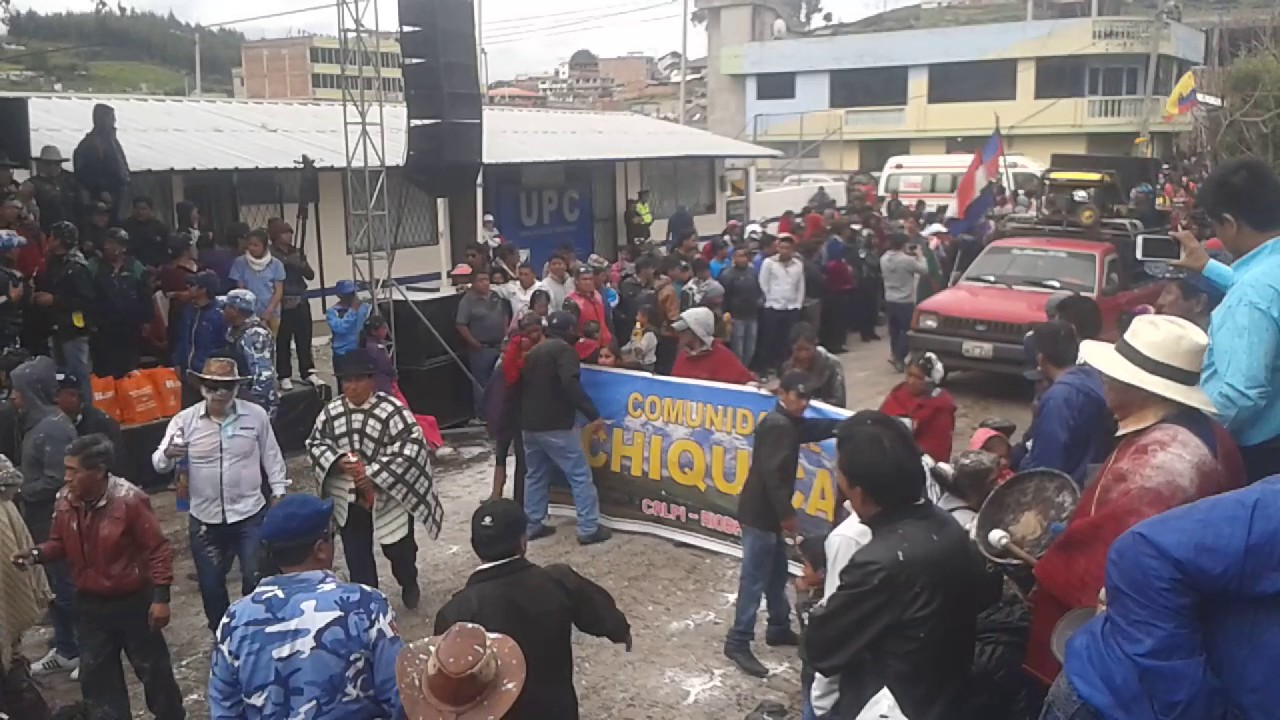 carnavales de Colta 2017  comunidad de Chiquicaz