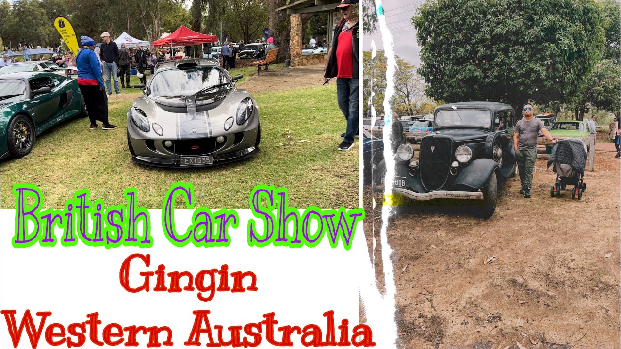British Car Show Gingin Western Australia YouTube