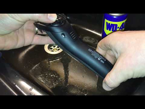 How to clean and sharpen Philips QC5380 hair clipper DIY