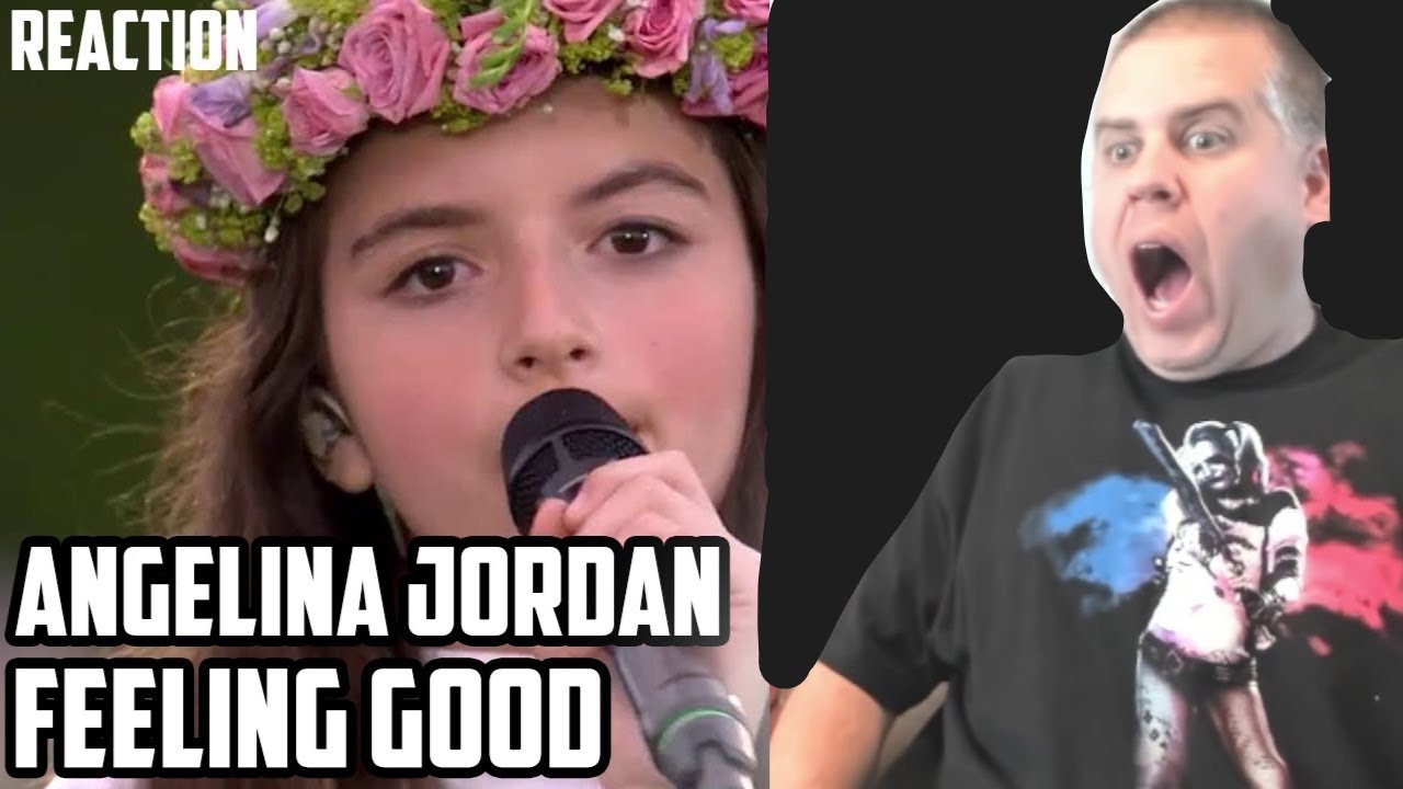 First Time Hearing Angelina Jordan - Feeling Good (Performs at Allsang På Grensen - TV2)