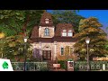 ABANDONED & HAUNTED TINY VICTORIAN HOME 🖤 | The Sims 4 Speed Build
