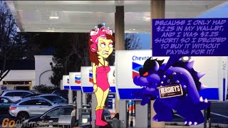 Dark Boomerang Bowser Buys A Chocolate Bar W/O Paying For It/Banned/Grounded 