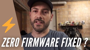 Is ZERO finally FIXING their electric motorcycle range issues with a firmware update ?