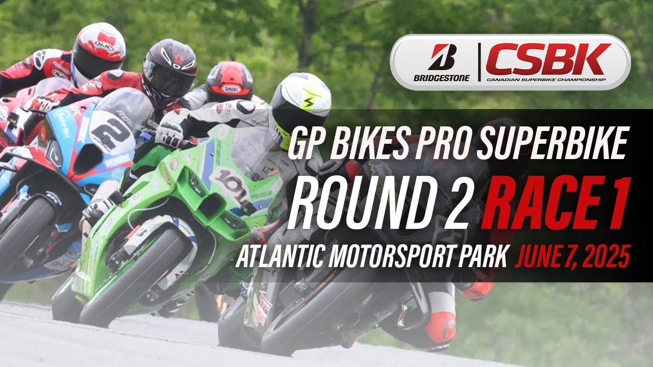 Bridgestone CSBK 2025 года — GP Bikes Pro Superbike, раунд 2, гонка 1 в Atlantic Motorsport Park