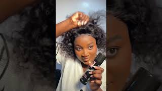 Watch me install this 12inches curly wig👌  #wiginstallation #curlywig #wiginfluencer #explore