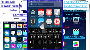 Two IOS 7 Cydia Tweaks