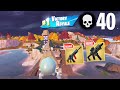 40 Elimination Solo vs Squads Win (Fortnite Chapter 4 Season 4 Gameplay)