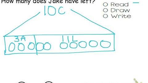 Addition and Subtraction Word Problems with tape diagrams