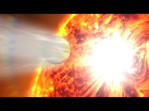 NASA | Exoplanet Atmosphere Blasted by Stellar Flare