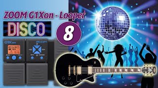 Гитарный процессор ZOOM G1Xon, looper, играем Disco