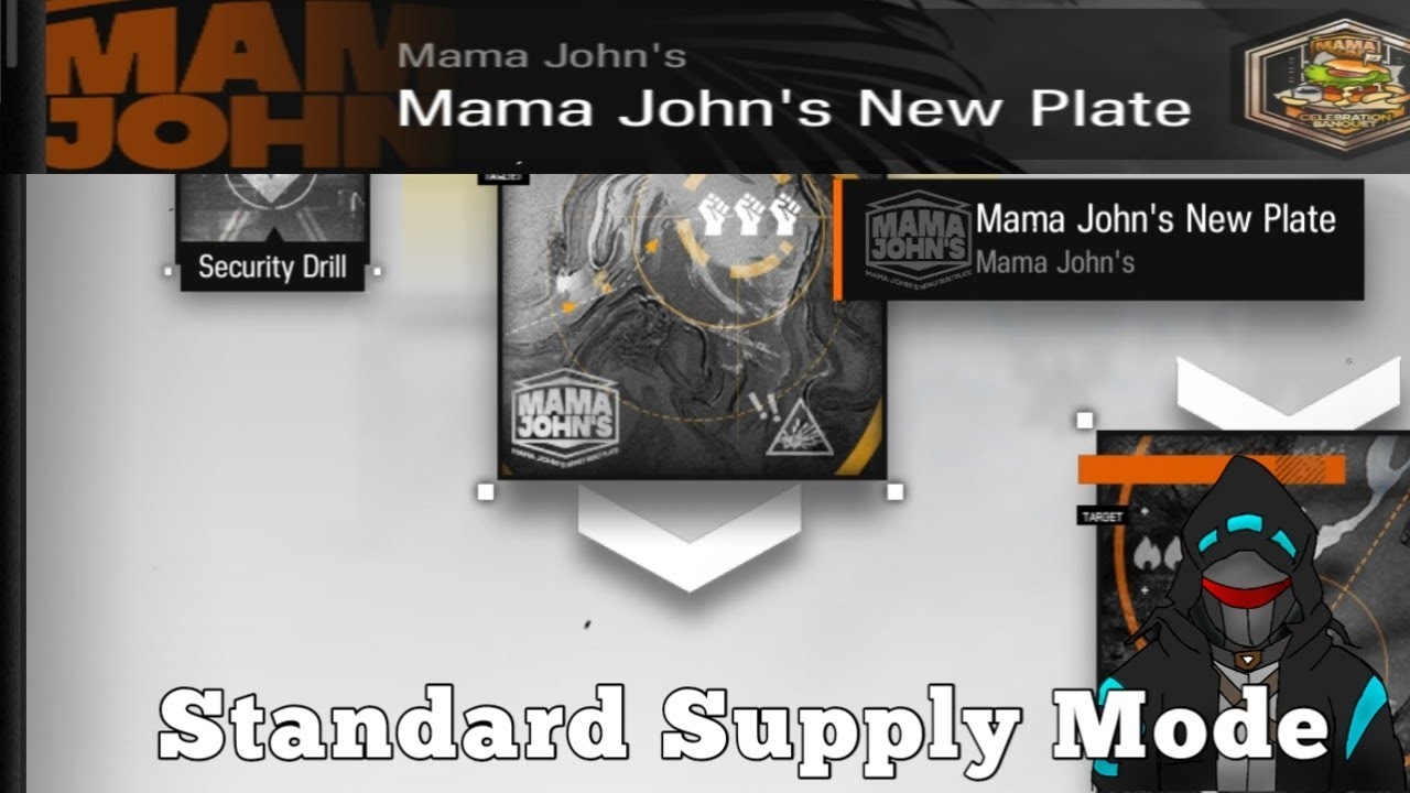[Arknights] SSS#9 - Mama John new Plate (Standard Supply Mode)
