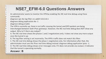 NSE7_EFW-6.0 Exam Questions PDF + Practice Test