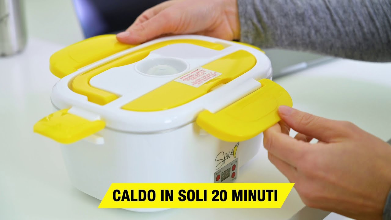 TEMPO DI SALDI Porta Vivande Elettrico Per Casa Portatile Box Pranzo  Riscaldabile : : Casa e cucina