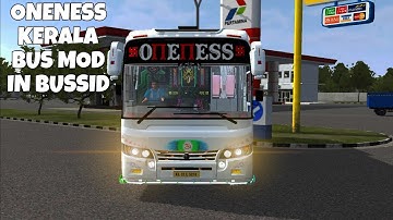 Released Oneness Kerala Bus Mod In Bus Simulator Indonesia - Bussid Bus Mod - Bussid Car Mod