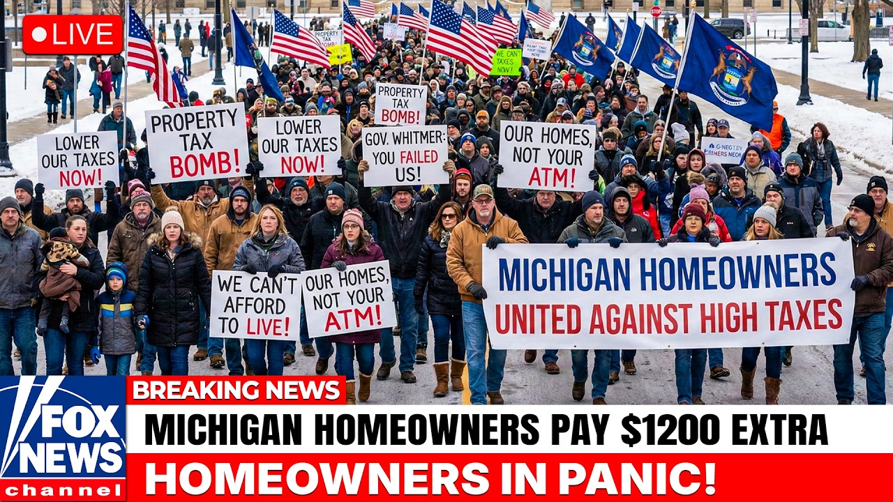 $1,200 Property Tax Bomb Hits Michigan — Homeowners Are In Panic