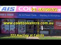 Cole tool centre tv advert