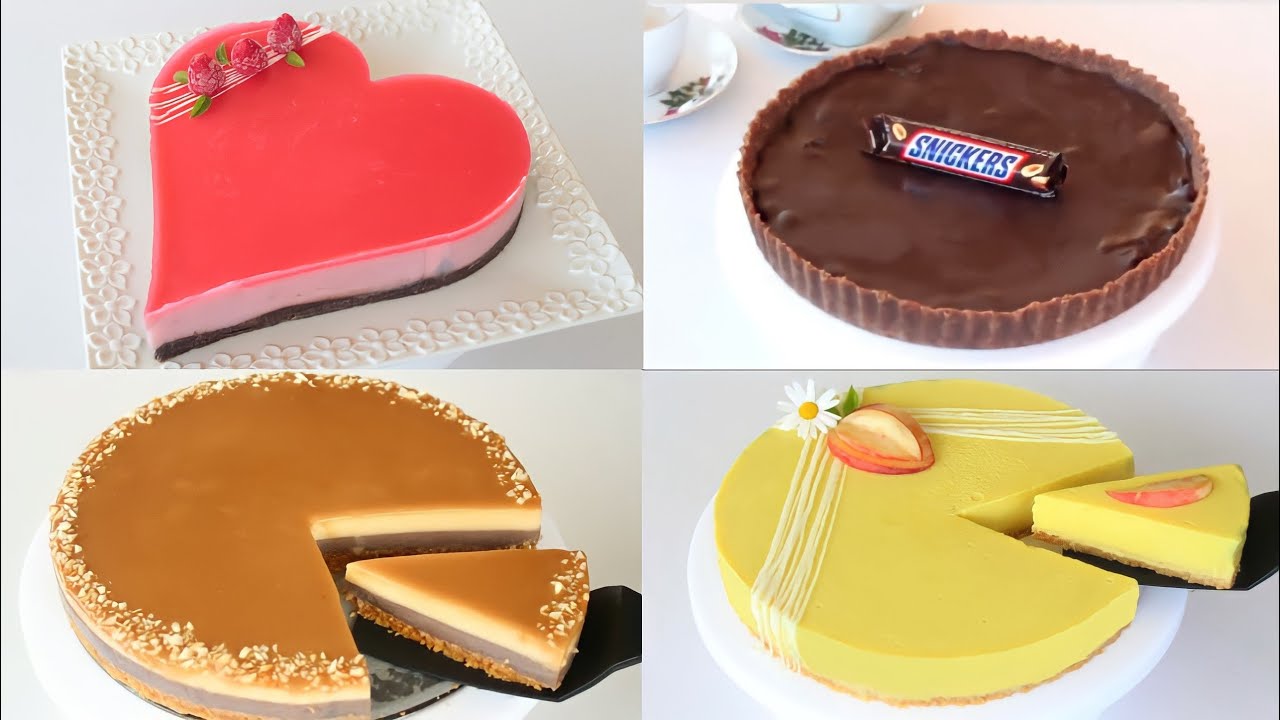 ارخص واسرع 4 وصفات طورطة باردة بدون فرن بلا بيض ولا طراب كهربائي قمة الإنتعاااش عليهم الطلب