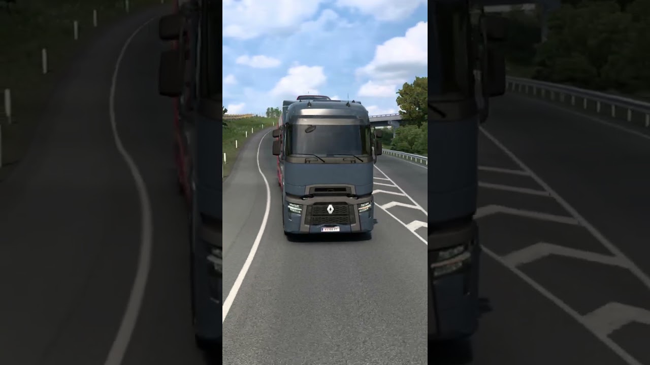 Euro Truck Simulator 2 | Renault T High Sleeper Car Transport Job | Salzburg to Graz