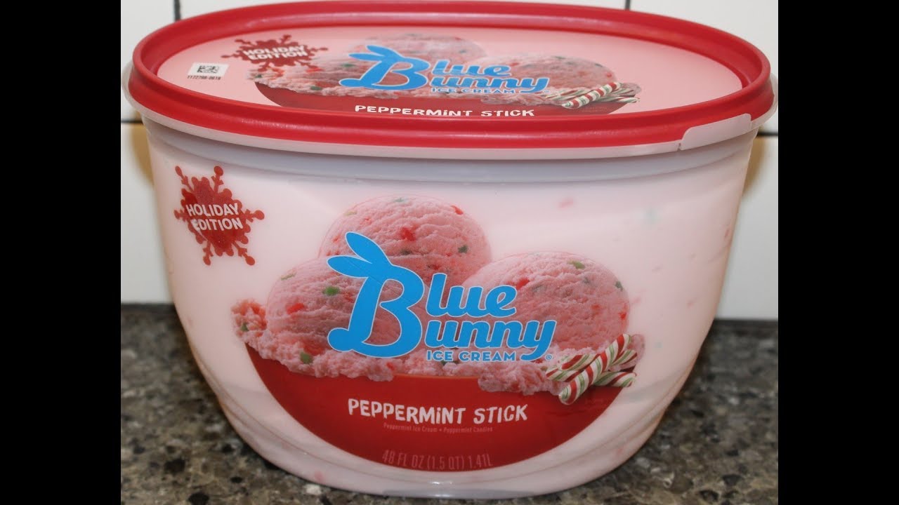 Blue Bunny Ice Cream: Peppermint Stick Review