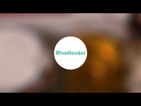 Video: Co je rhodiované stříbro?