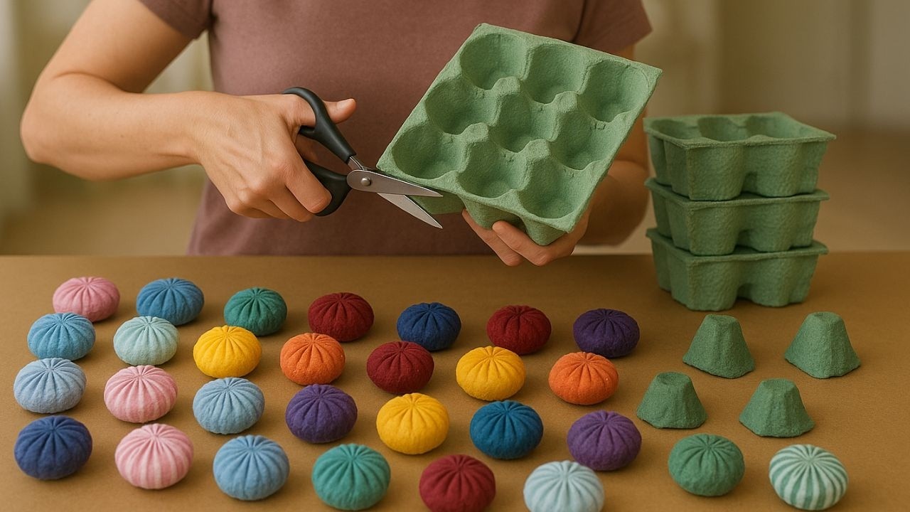 ¡No tires las tapas de botellas ni los cartones de huevos! Gano 50 al día y los vendo rápido - Diy