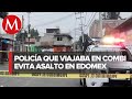 Policía de Investigación abate a delincuente en Tultepec