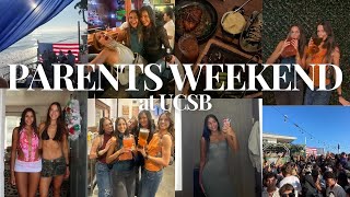 PARENTS WEEKEND VLOG AT UCSB