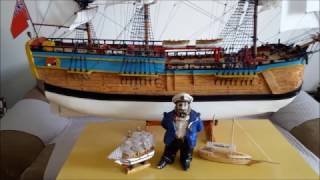 construção do HMS ENDEAVOUR