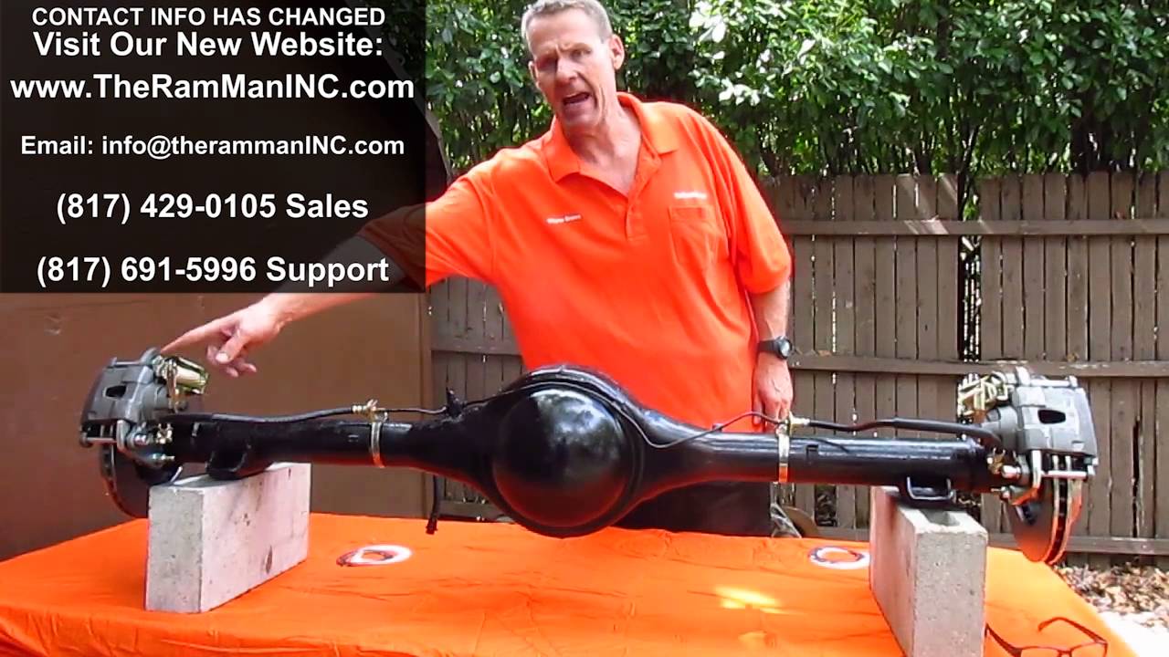 MOPAR REAR DISC 8.75 & 9.75 REAR AXLES BY YouTube