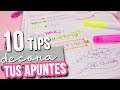 10 IDEAS PARA DECORAR TUS APUNTES BONITOS + ¡TIPS DE ESTUDIO! ✏️ REGRESO A CLASES