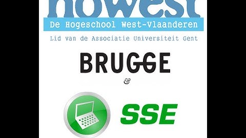 HWST1600 SPOJ  - Howest Brugge Toegepaste Informatica SSE Programmeervaardigheden