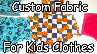 Making My OWN PRINTED Fabric For Baby BUMMIES/Shorts | Sublimation