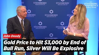 Gold Price to Hit $3,000 by End of Bull Run, Silver Will Be Explosive Says John Doody