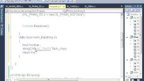 Tự học C#  lập trình hướng đối tượng Khởi tạo từ đối tượng khác