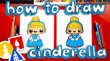 How To Draw Cute Cinderella Kawaii