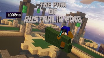 Australia Ping Be Like #shorts #Hypixel