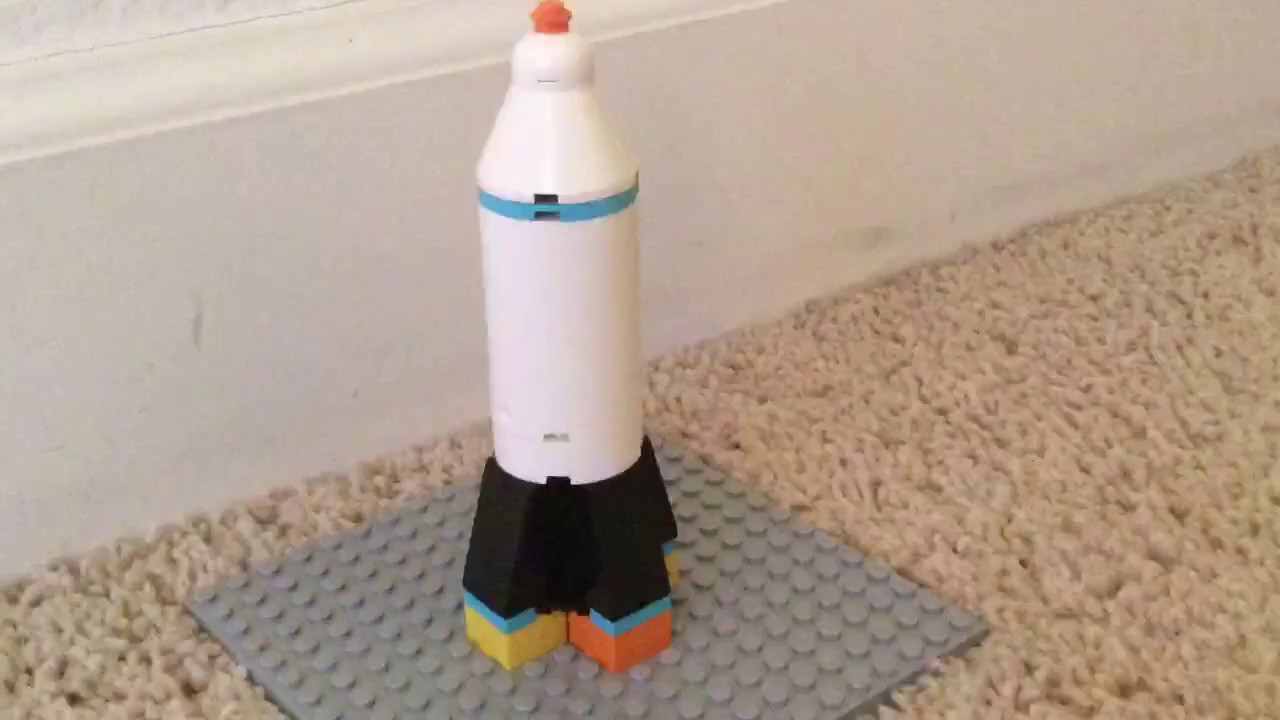 LEGO Rocket Spaceship Speed Build Zeppadoppler - YouTube