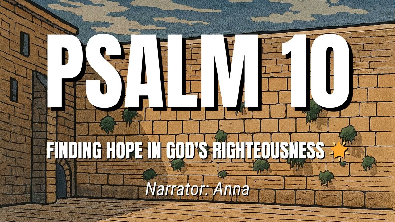 Psalm 10 | Triumph Over Injustice | Finding Hope in God's Righteousness 🌟