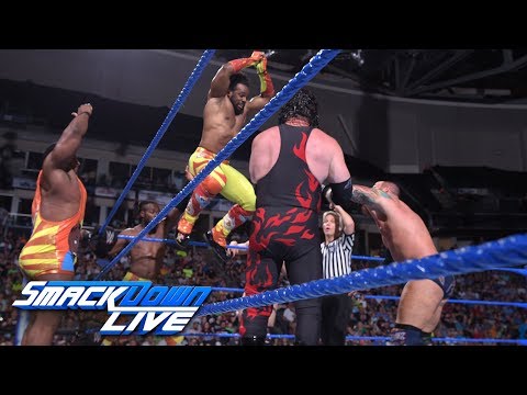 Team Hell No & The New Day vs. The Bludgeon Brothers & SAnitY: SmackDown LIVE, July 10, 2018
