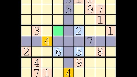 How to Solve Washington Times Sudoku Difficult April 11, 2023
