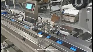 Chocolate bar energy protein bar cake conveying sorting feeding flow bag packaging machine screenshot 4