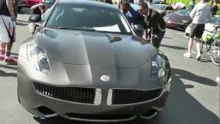 2012 FISKER KARMA metallic paint sports sedan electric car Fisker Karma Color Code