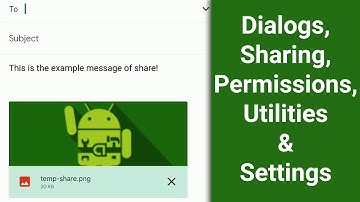 Native Android Toolkit MT - Dialogs, Sharing, Permissions, Utils & Settings v3.0.0