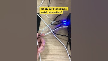 🔥🥰Yes! Serial connection of Ai-WB2-12F#aithinker #iot #module #techshorts #wifi